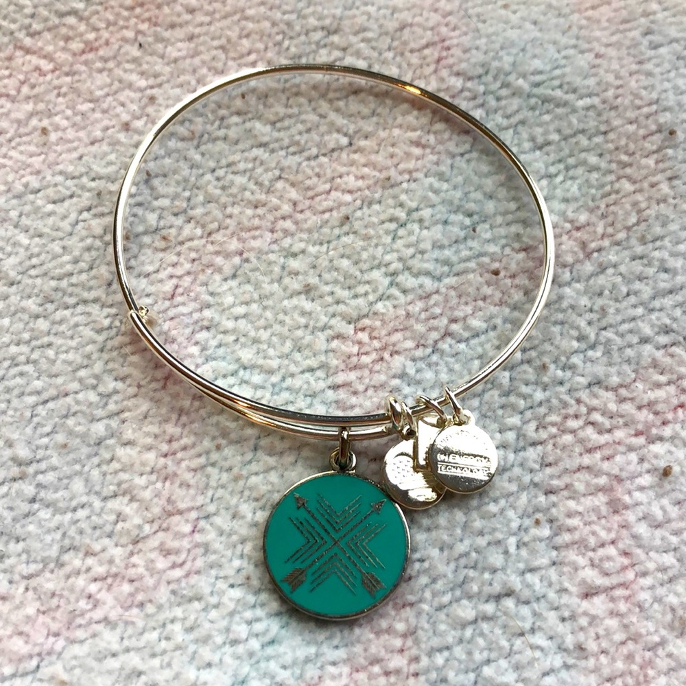 Alex and Ani Arrows of Friendship 2016 Silver Bracelet